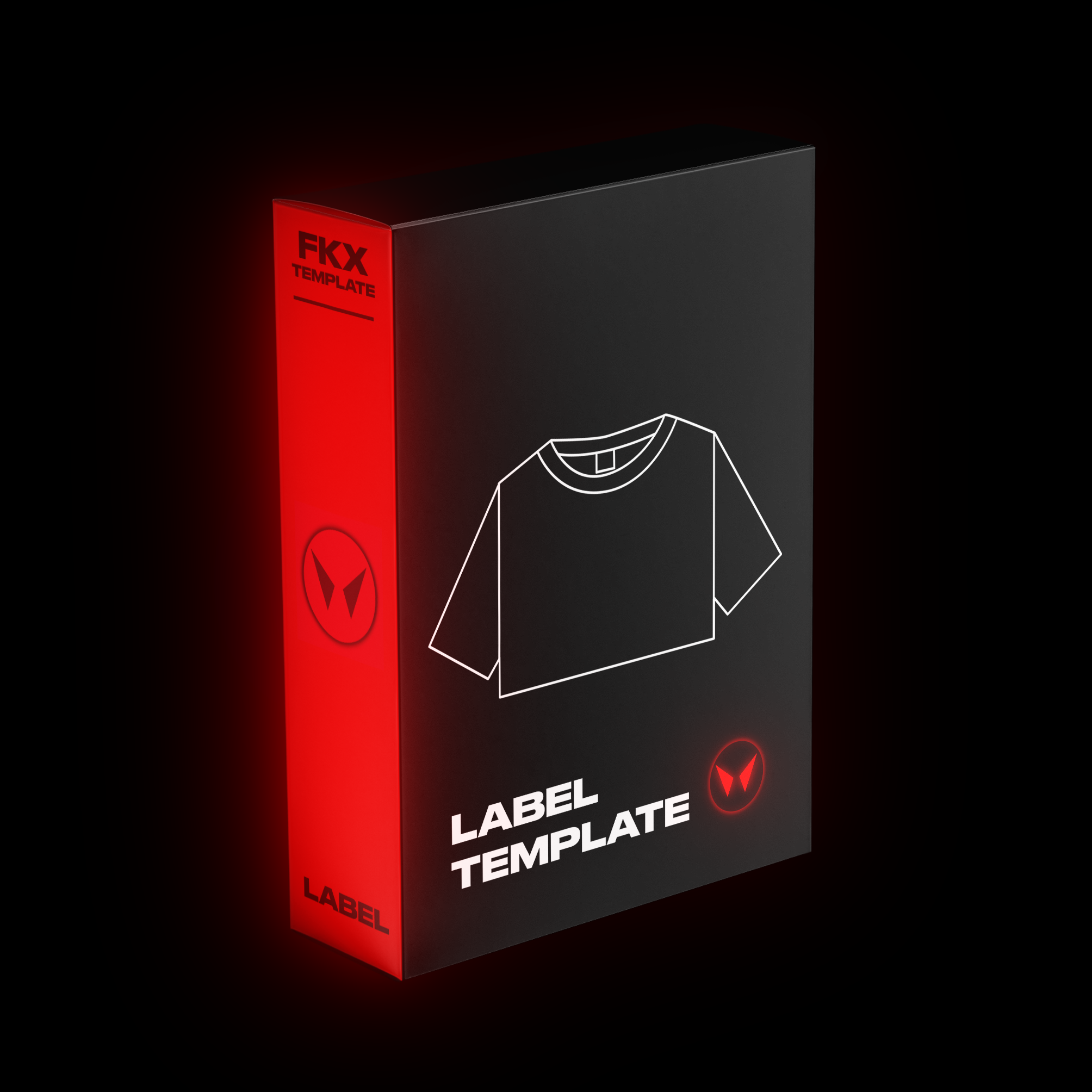 NECK LABEL TEMPLATE BYFKXMEDIA