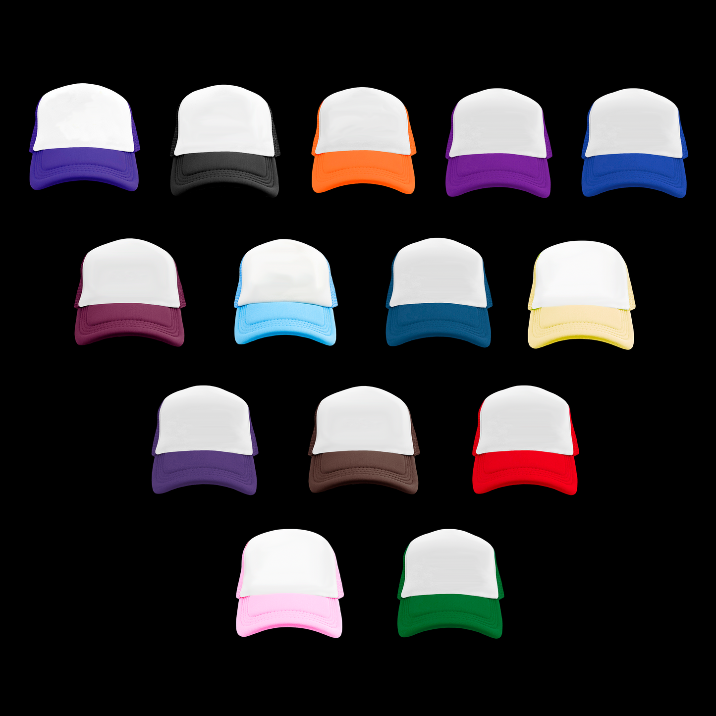 TRUCKER HAT MOCKUP PACK